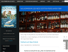 Tablet Screenshot of loch-ness-pub.de